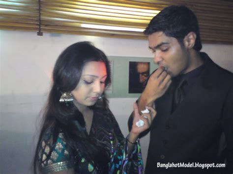 Bangladeshi Actress Prova With Rajib .
